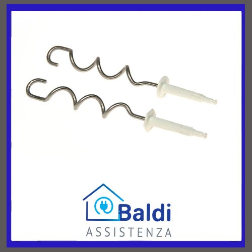 RICAMBIO ORIGINALE COPPIA FRUSTE UNCINO IMPASTO PER SBATTITORE BRAUN MULTIQUICK MULTIMIX (Copia)