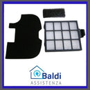 RICAMBIO ORIGINALE FILTRO HEPA + 2 FILTRI SPUGNA PER ASPIRAPOLVERE ARIETE 2754