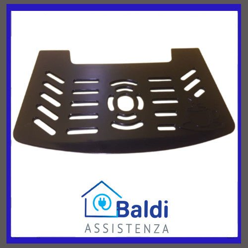 RICAMBIO ORIGINALE GRIGLIA PER VASCA VASCHETTA RACCOGLI GOCCE NERA PER MACCHINA CAFFE' FABER SLOT | Ricambio Originale Faber - BALDI ASSISTENZA - 4