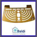 RICAMBIO ORIGINALE GRIGLIA POGGIATAZZE IN OTTONE PER MACCHINA CAFFE' FABER MINI PRO DELUXE BIANCA