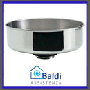 RICAMBIO ORIGINALE IMBUTO IN ACCIAIO INOX SPREMIPOMODORO PASSAPOMODORO REBER N.5