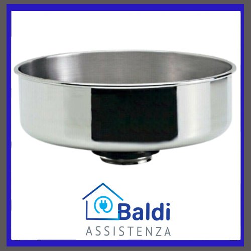 RICAMBIO ORIGINALE IMBUTO IN ACCIAIO INOX SPREMIPOMODORO PASSAPOMODORO REBER N.5