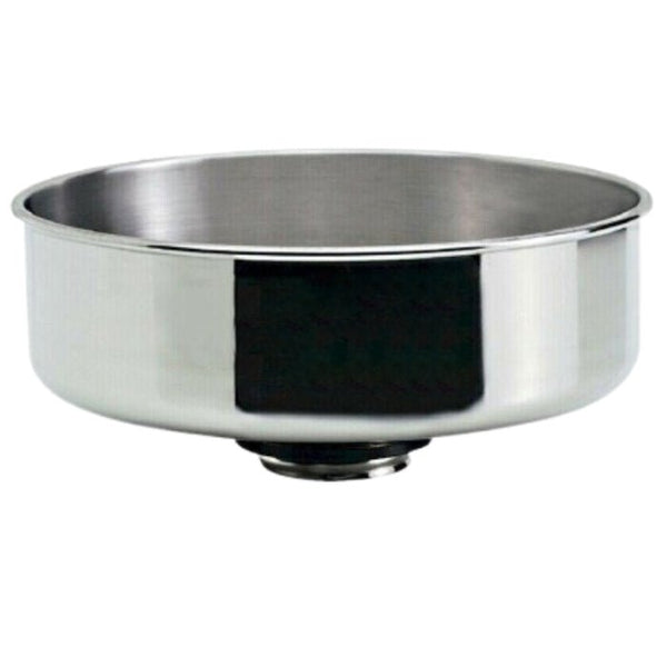 RICAMBIO ORIGINALE IMBUTO IN ACCIAIO INOX SPREMIPOMODORO PASSAPOMODORO REBER N.5