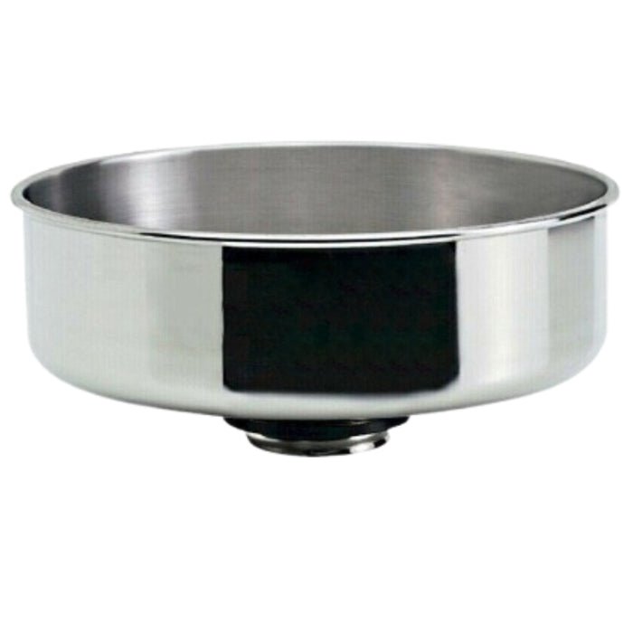 RICAMBIO ORIGINALE IMBUTO IN ACCIAIO INOX SPREMIPOMODORO PASSAPOMODORO REBER N.5