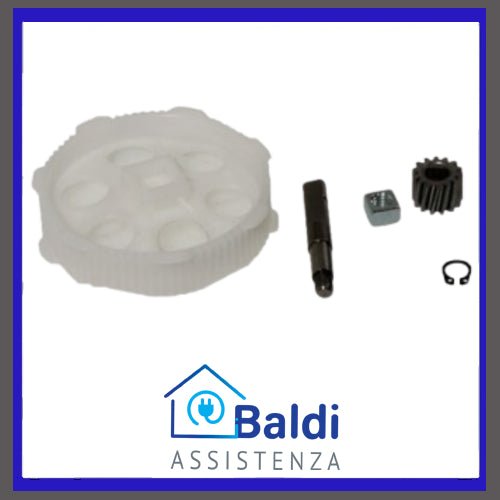 RICAMBIO ORIGINALE KIT PULEGGIA PER IMPASTATRICE ARIETE PASTAMATIC 1598 SECONDA VERSIONE