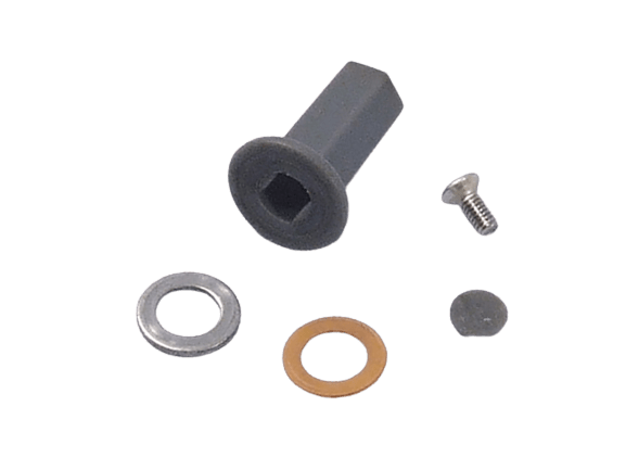 RICAMBIO ORIGINALE PERNO ALBERO COMPLETO PER ROBOT TRITATUTTO KENWOOD QUAD BLADE CH250 FDM100