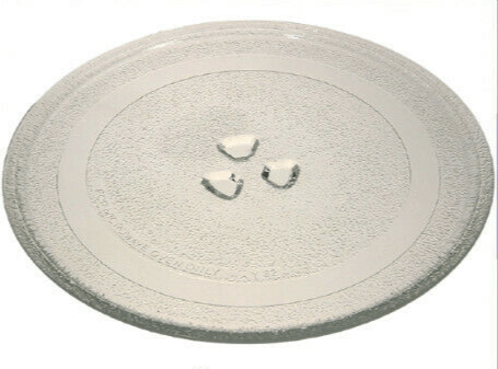 RICAMBIO PIATTO VETRO GIREVOLE 30,5 CM PER FORNO MICROONDE DE LONGHI VARI MODELLI