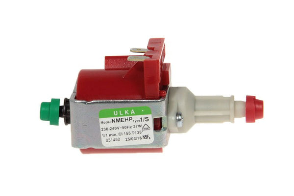 RICAMBIO POMPA ULKA 50HZ 21W 5,2 BAR PER FERRO DA STIRO DE LONGHI VVX PRO SX