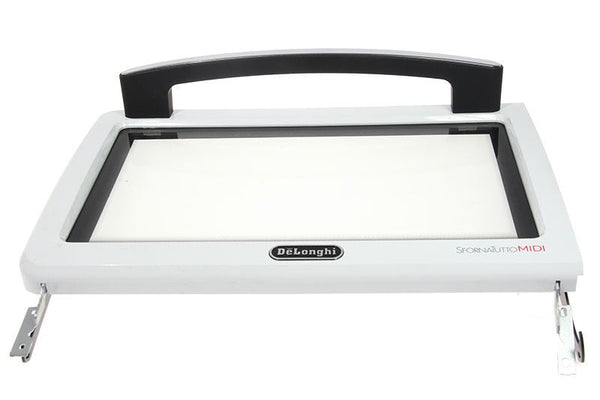 RICAMBIO PORTA COMPLETA CON CERNIERE PER FORNO ELETTRICO DE LONGHI EO2430 EO2435