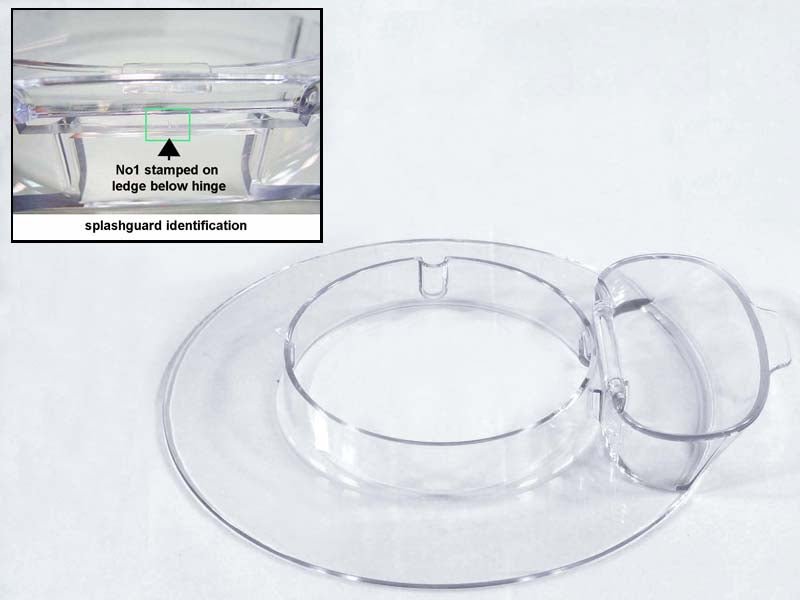 RICAMBIO PROTEZIONE COPERCHIO PARASPRUZZI PARASCHIZZI PER IMPASTATRICE PLANETARIA KENWOOD KMX