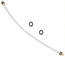 RICAMBIO TUBO CON BOCCOLE 19 CM + ORING PER MACCHINA DA CAFFE' DE LONGHI VARI MODELLI