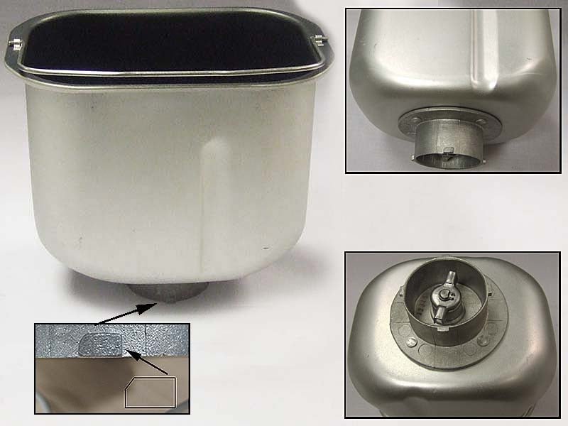 RICAMBIO VASCA CESTELLO ALTEZZA 167 mm. PER MACCHINA DEL PANE KENWOOD BM250 BM260
