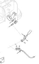 2 PEZZI GUARNIZIONE O - RING RACCORDO PER MACCHINA CAFFE' DE LONGHI NESPRESSO EN + MODELLI