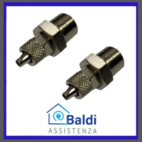2 PEZZI RACCORDO VAPORE 1/8 TUBO TEFLON 3X5 PER MACCHINA CAFFE' DIDIESSE FROG