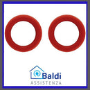 2 PZ. GUARNIZIONE OR TAPPO IN SILICONE PER TAPPO 1/4 MASCHIO DIMENSIONI 15X4 mm