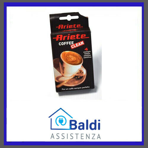 ARIETE COFFEE CLEAN DETERGENTE MACCHINE ESPRESSO E SUPERAUTOMATICHE IN PASTIGLIE