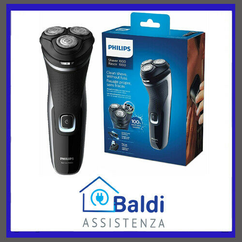 Rasoio elettrico Philips S1332/41 PowerCut + Rifinitore precisione Testine Flex