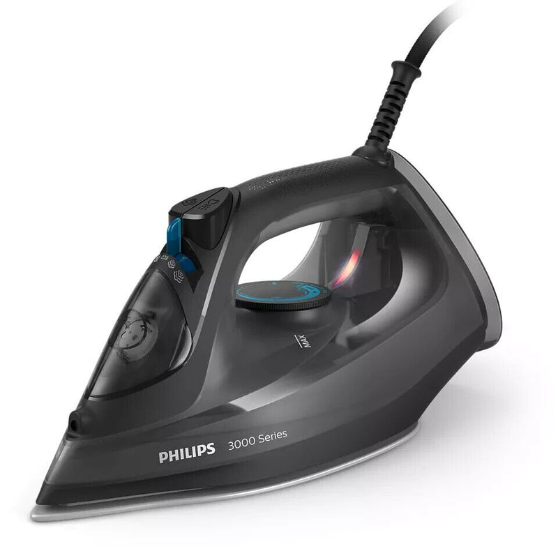 PHILIPS FERRO DA STIRO A VAPORE 3000 SERIES DST3041/80 2600W 40 g/min NUOVO