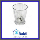 BICCHIERE IN PLASTICA CON LAMA PER FRULLATORE BLENDY ARIETE MOD.570 - ORIGINALE