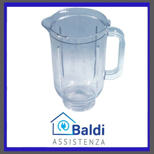 BICCHIERE PLASTICA PER ACCESSORIO FRULLATORE AT337 PER IMPASTATRICE PLANETARIA KENWOOD