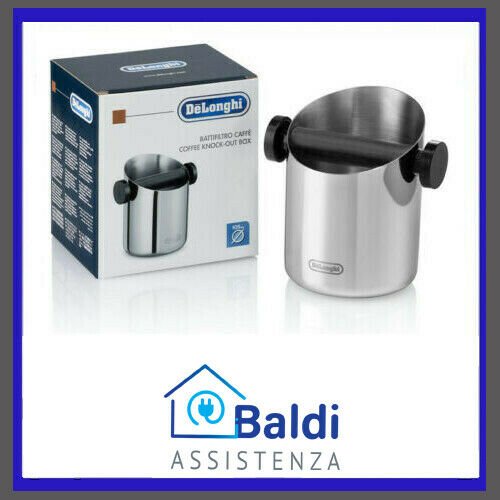 DE LONGHI ACCESSORIO BATTIFILTRO RACCOGLIFONDI MACCHINA CAFFE IN ACCIAIO DLSC059