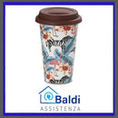 DE LONGHI MUG THERMOCUP TAZZA TERMICA DI CERAMICA A DOPPIA PARETE 300 ML. ANIMAL