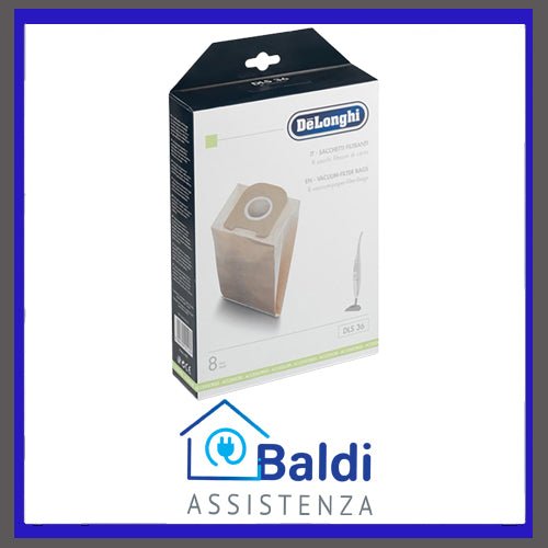 DLS36 SACCHETTI FILTRI X ASPIRAPOLVERE DE LONGHI XLF1200 XLF1300 XLD13 XL130.20