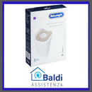 DLSF003 SACCHETTI FILTRI ORIGINALI DE LONGHI PER SCOPA XL130.21 - 5 SACCHETTI
