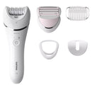 EPILATORE DEPILATORE PHILIPS WET & DRY SERIES 8000 BRE710/00 GARANZIA 2 ANNI