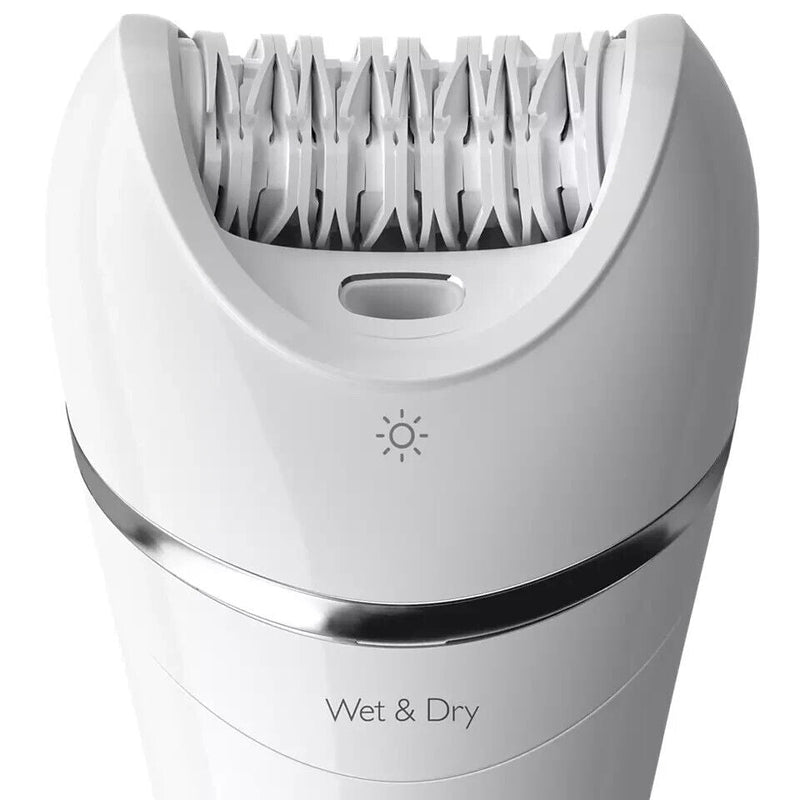 EPILATORE DEPILATORE PHILIPS WET & DRY SERIES 8000 BRE710/00 GARANZIA 2 ANNI