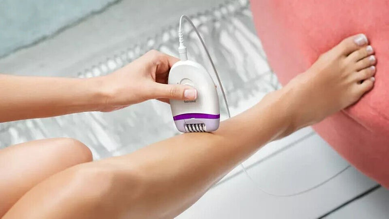 EPILATORE ELETTRICO COMPATTO PHILIPS SATINELLE ESSENTIAL BRE225/00 NUOVO