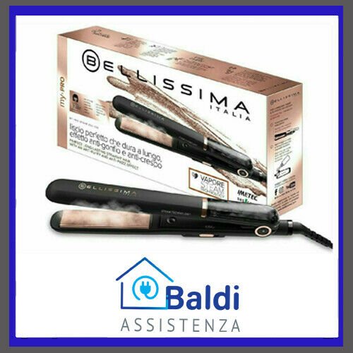 IMETEC 11632 BELLISSIMA PIASTRA CERAMICA A VAPORE MY PRO STREAM B28 100