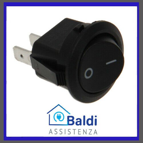 INTERRUTTORE UNIPOLARE 250V 10A PER SCOPA ELETTRICA COLOMBINA DE LONGHI XL XLD