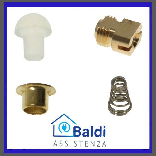 KIT SOSTITUZIONE VALVOLA FUNGO PER MACCHINA CAFFE' DE LONGHI SCULTURA ICONA ECOV