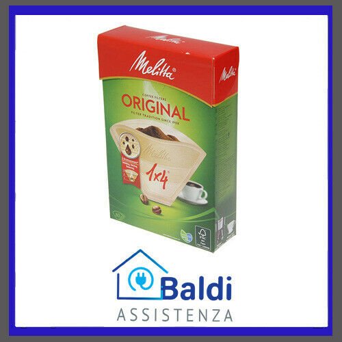 MELITTA CONFEZIONE DA 80 FILTRI CARTA 4 TAZZE PER MACCHINA CAFFE' TIPO AMERICANO