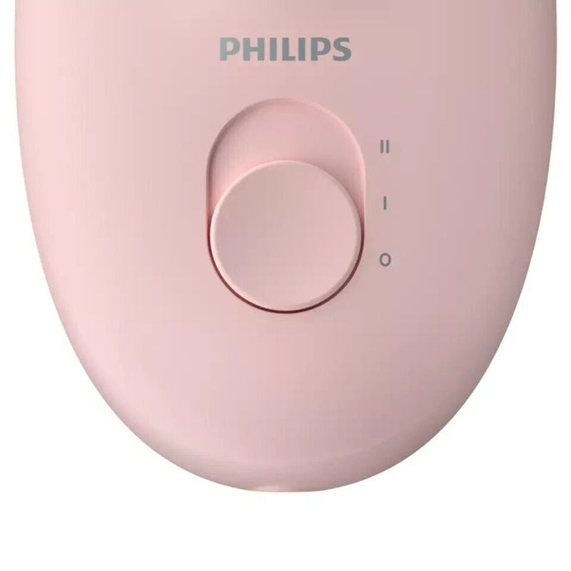 PHILIPS EPILATORE COMPATTO CON CAVO SATINELLE ESSENTIAL BRE285/00 2 VELOCITA'