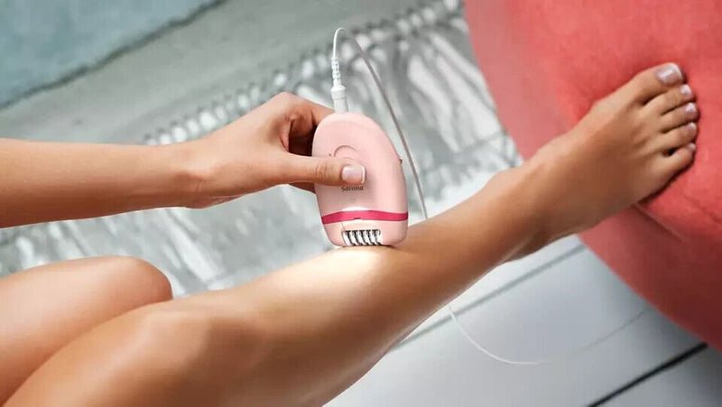 PHILIPS EPILATORE COMPATTO CON CAVO SATINELLE ESSENTIAL BRE285/00 2 VELOCITA'