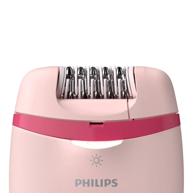 PHILIPS EPILATORE COMPATTO CON CAVO SATINELLE ESSENTIAL BRE285/00 2 VELOCITA'