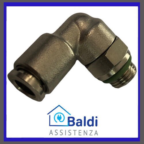 RACCORDO GIREVOLE A L 1/8 D6 INNESTO RAPIDO METALLO PER MACCHINA CAFFE' FABER SLOT
