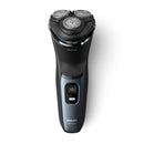 RASOIO ELETTRICO RICARICABILE WET & DRY DA UOMO PHILIPS 3000 SERIES S3144/00