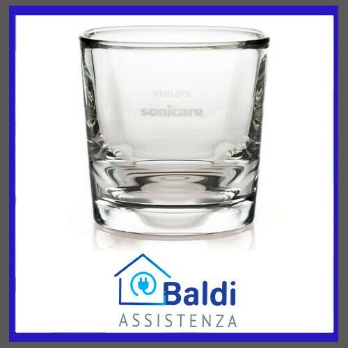 RICAMBIO BICCHIERE VETRO RICARICA PER SPAZZOLINO DA DENTI PHILIPS SONICARE DIAMOND CLEAN