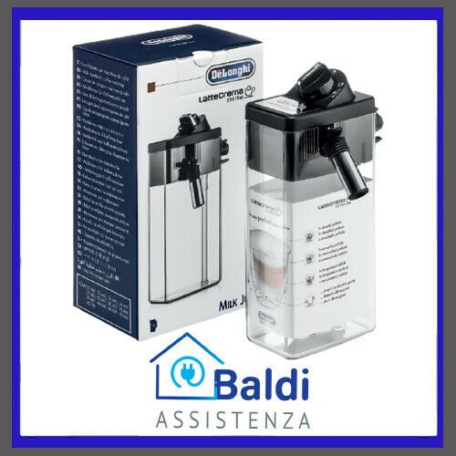 RICAMBIO CARAFFA LATTE MILK JUG PER MACCHINA CAFFE' DE LONGHI PRIMADONNA ELETTA