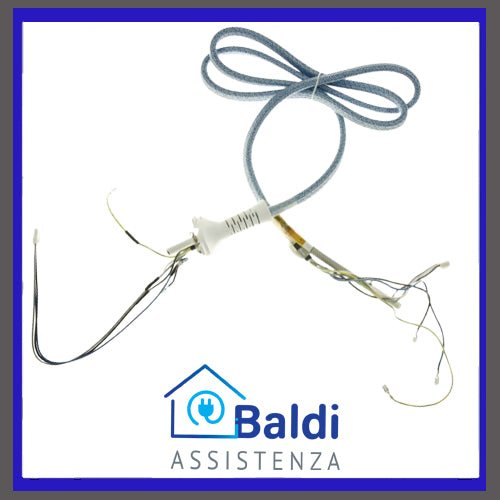 RICAMBIO CAVO DOPPIO MONOTUBO PER FERRO DA STIRO CALDAIA STIRELLA PHILIPS GC89XX