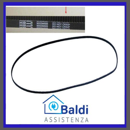 RICAMBIO CINGHIA 90S3M606 606 mm PER IMPASTATRICE MACCHINA PANE KENWOOD BM