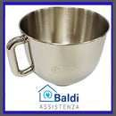 RICAMBIO CIOTOLA RECIPIENTE IN METALLO PER IMPASTATRICE KENWOOD KMIX NUOVO TIPO