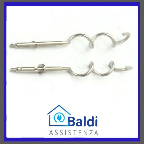 RICAMBIO COPPIA FRUSTE PER IMPASTO IMPASTARE PER SBATTITORE MIXER PHILIPS HR14..