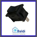 RICAMBIO INTERRUTTORE A PULSANTE UNIPOLARE NERO 11x19 250V 4A