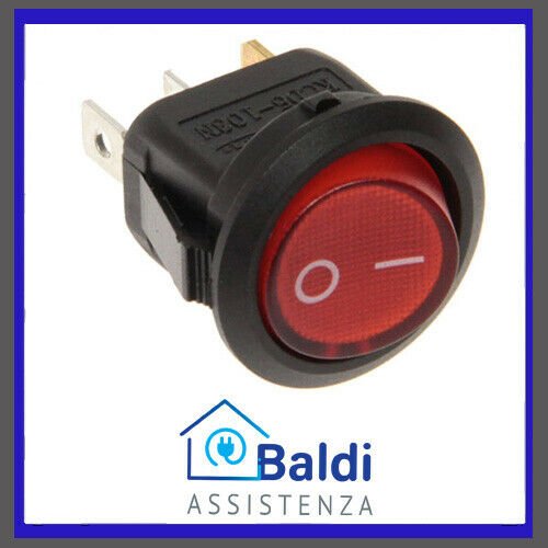 RICAMBIO INTERRUTTORE LUMINOSO ON OFF PER STIRELLA ARIETE STIROMATIC COMPACT