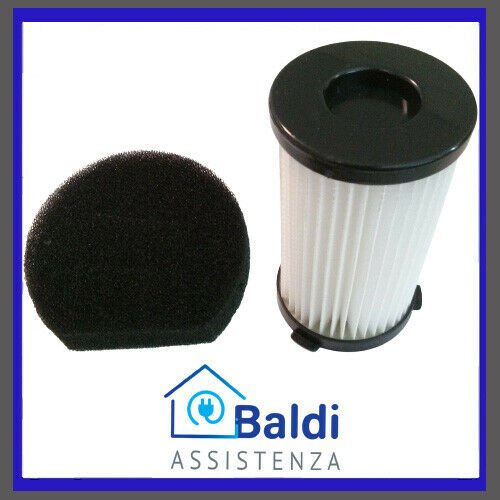 RICAMBIO KIT 2 FILTRI PER ASPIRAPOLVERE ARIETE HANDY FORCE 2759 2761 ORIGINALE