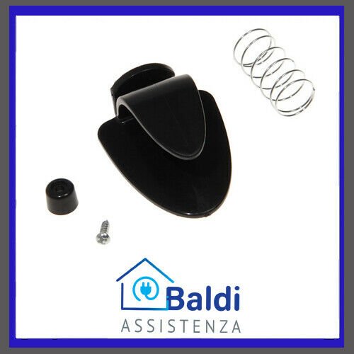 RICAMBIO KIT PULSANTE CONTENITORE POLVERE PER ASPIRAPOLVERE ARIETE 2762 2772 2766